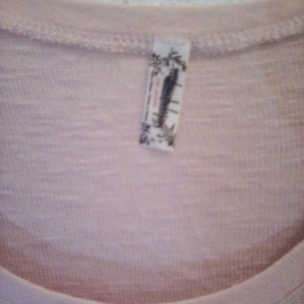 Free People Intimately Super Scoop Long Sleeve Top Size XS Boho Feminine - Picture 13 of 14
